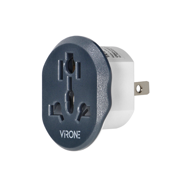 Travel adapter - Go to USA, 110-230V/10A universal socket, American plug (type A,B)